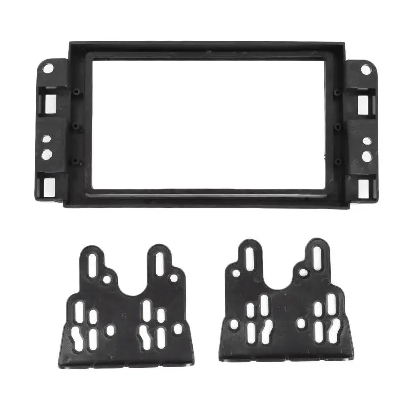 2 Din Car Stereo Install Dash Panel ABS Mounting Frame Trim Kit for Gentra |