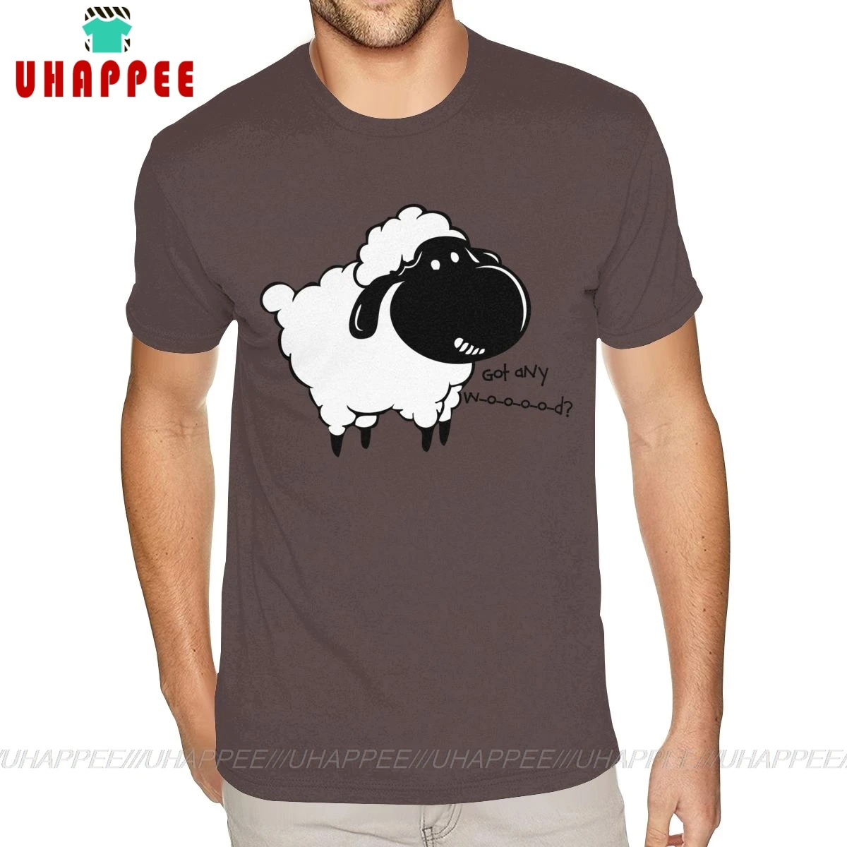 Мужская футболка с коротким рукавом и круглым вырезом из мягкого хлопка | одежда