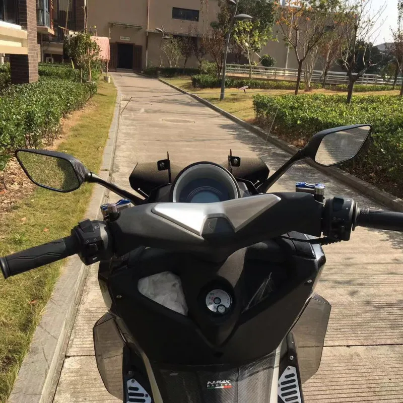 Модифицированный Мотоцикл nmax155 nmax выше 5 см ветровое стекло ветровые дефлекторы для YAMAHA nmax155 nmax 155 16-19