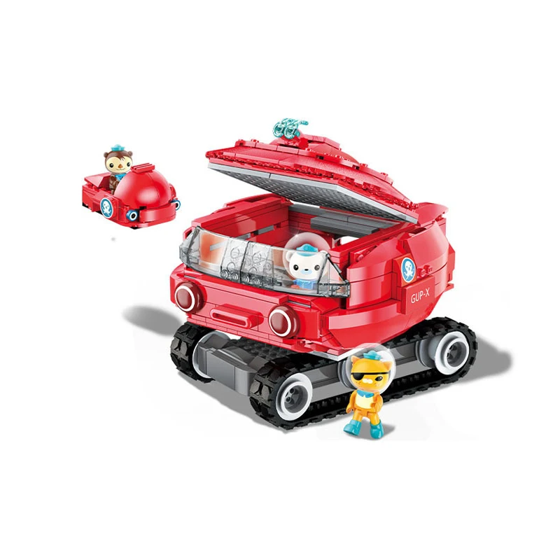 Конструктор Octonauts Serise игрушки для детей подарки мультики анимационная модель