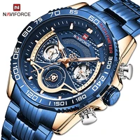 new naviforce mens military business watches top brand luxury male clock men sports fashion quartz wristwatch relogio masculino