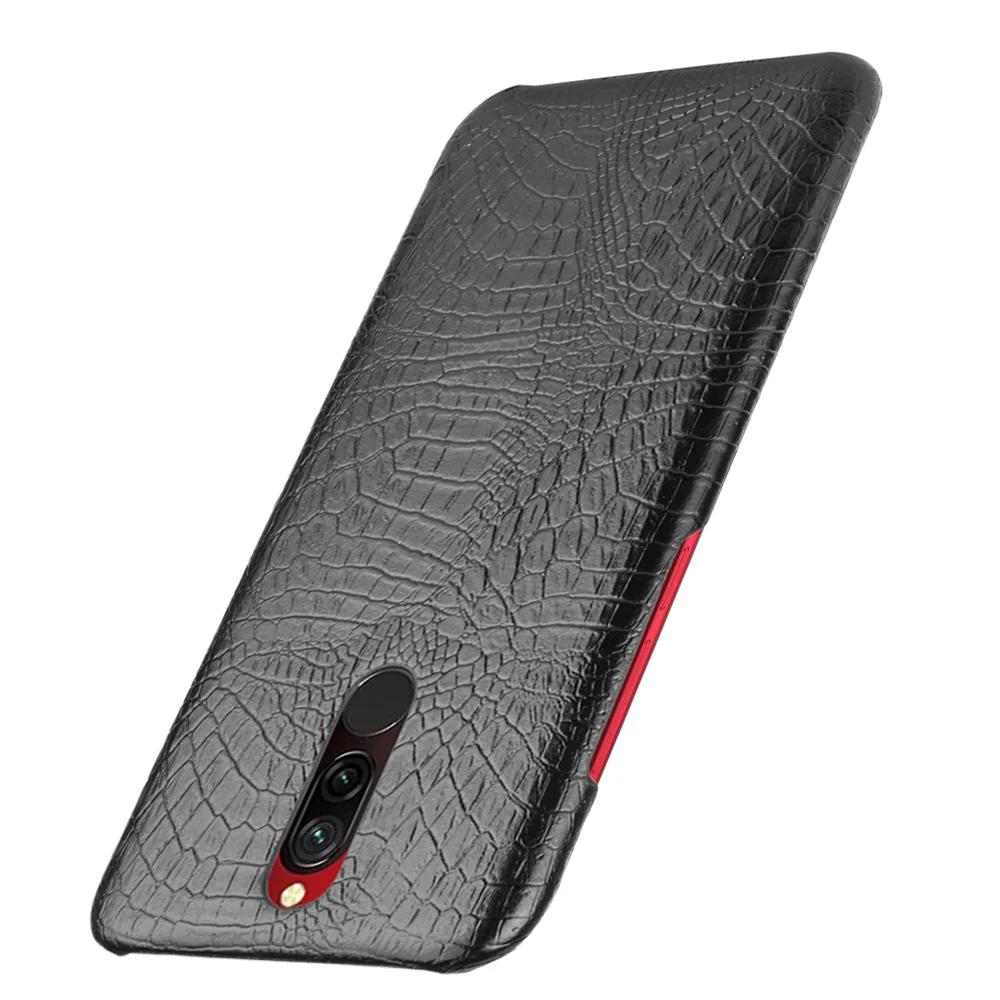 Xiaomi Redmi 8 Case Luxury PU Leather Back Cover Protective Phone for Redmi8 M1908C3IC PC Hand |