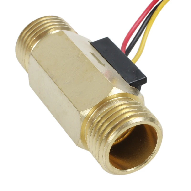 1/2PT Water Flow Sensor Switch Control Meter Flowmeter 1.5-30L/min | Switches