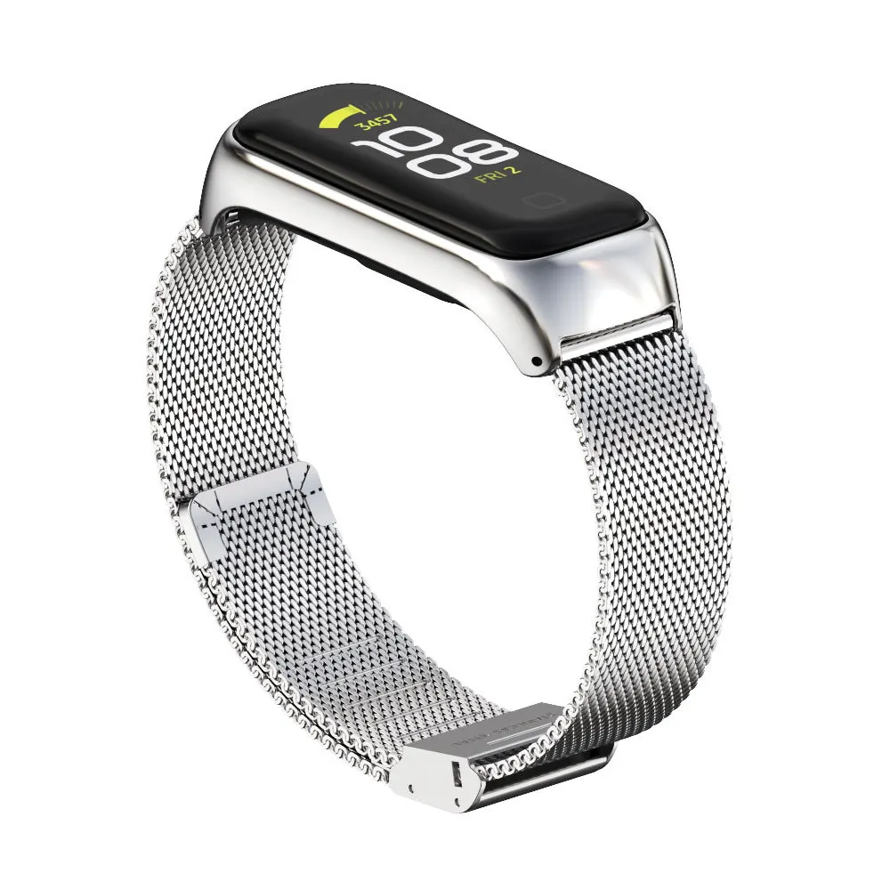 Металлический ремешок для Samsung Galaxy Fit 2 классический браслет из нержавеющей стали