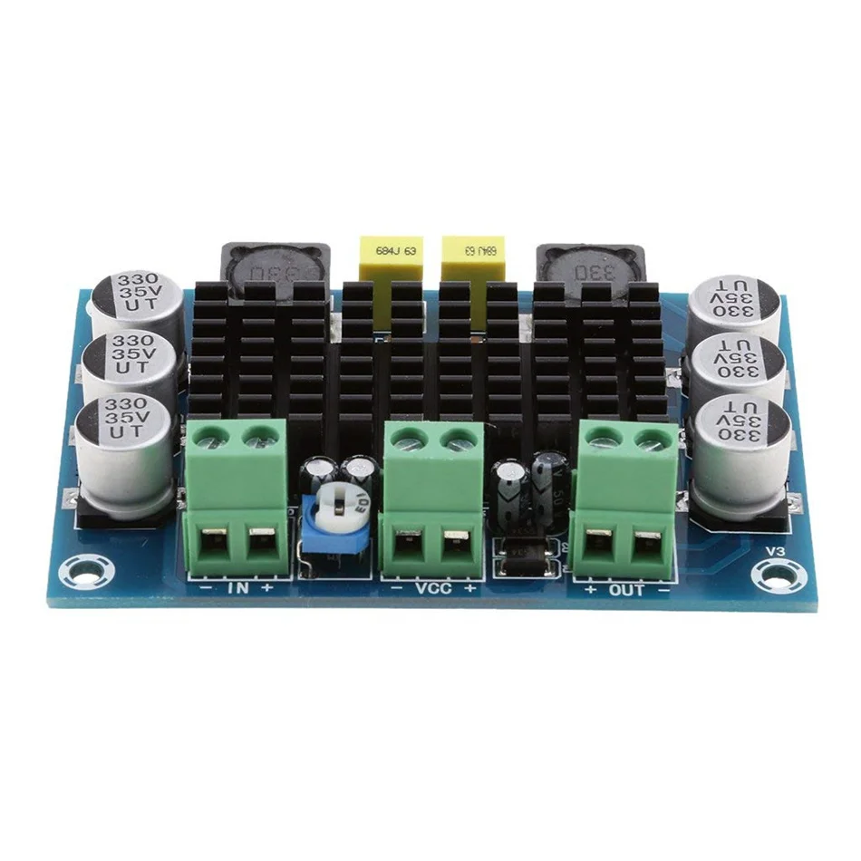 DC12-26 V XH-M542 Mono 100W цифровой усилитель мощности в TPA3116D2 одноканальный плата |