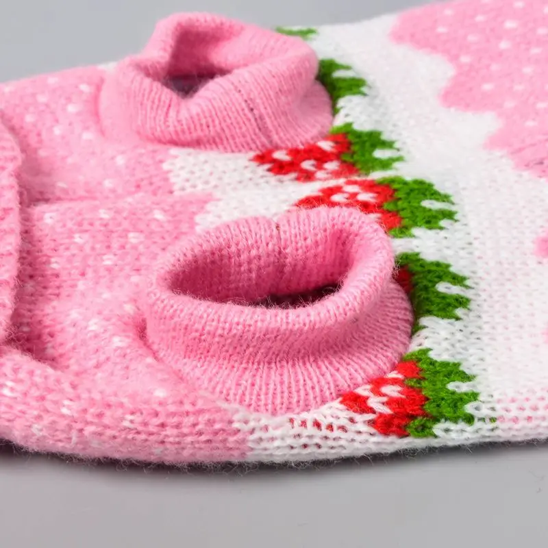 

Various Style Christmas Winter Dog Coat Clothes Warm Soft knitting Pet Dog Vest Sweater For Small Medium Dogs Classic Pattern G