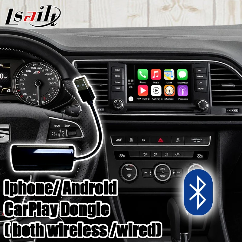 Мультимедийный видеоинтерфейс Android 7,1 для Seat Leon.- MQB MIB MIB2 с youtube, Android auto, gps-навигацией