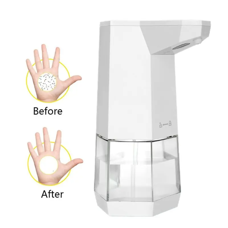 

Contactless Automatic Sensor Soap Dispenser Waterproof Shampoo Conditioner Shower Gel Container for Kitchen Bathroom