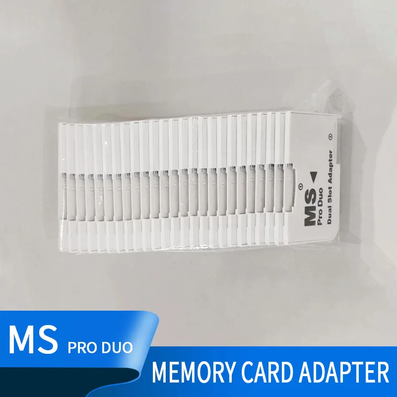 Оптовая продажа адаптер Micro SD TF для карт памяти MS Pro Duo двойной слот 20 шт./лот |