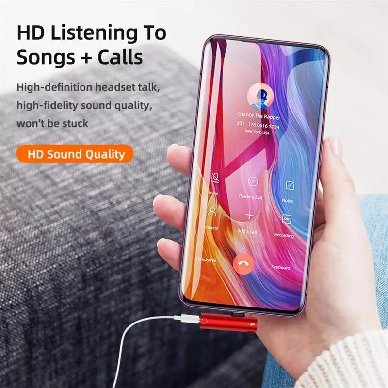 Металлический адаптер 2 в 1 с подсветкой и разъемом 3 5 мм для iPhone X XR XS 11 Pro Max 7 8 Plus |