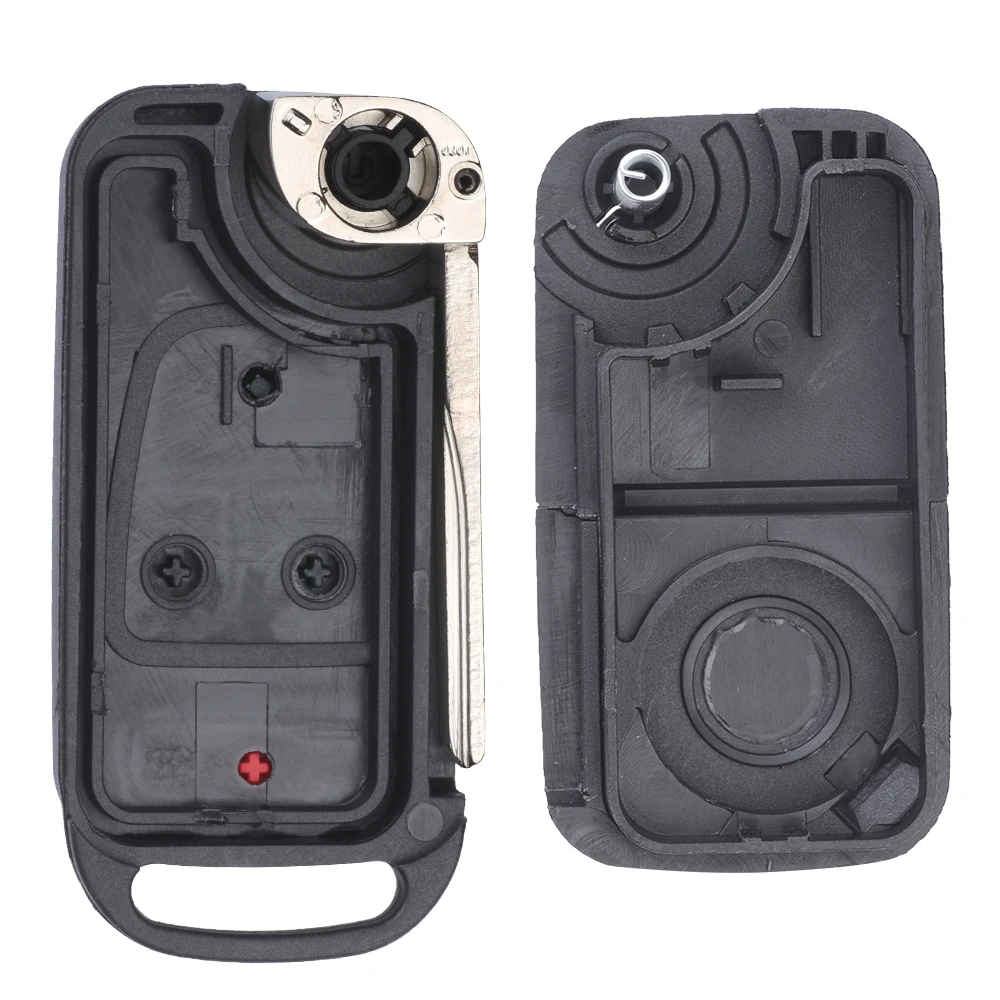 KEYECU откидная оболочка ключа дистанционного управления чехол 1 2 3 4 кнопки и HU39/ HU64