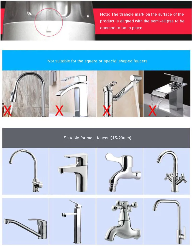 Очиститель воды для кухни моющийся керамический Перколятор фильтр удаление