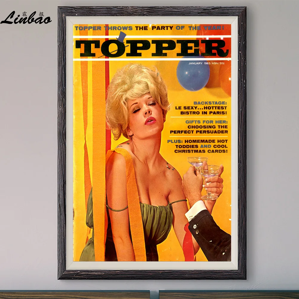 

V366 1963 Topper Vintage Classic Movie Print Silk Poster Home Deco Wall Art Gift