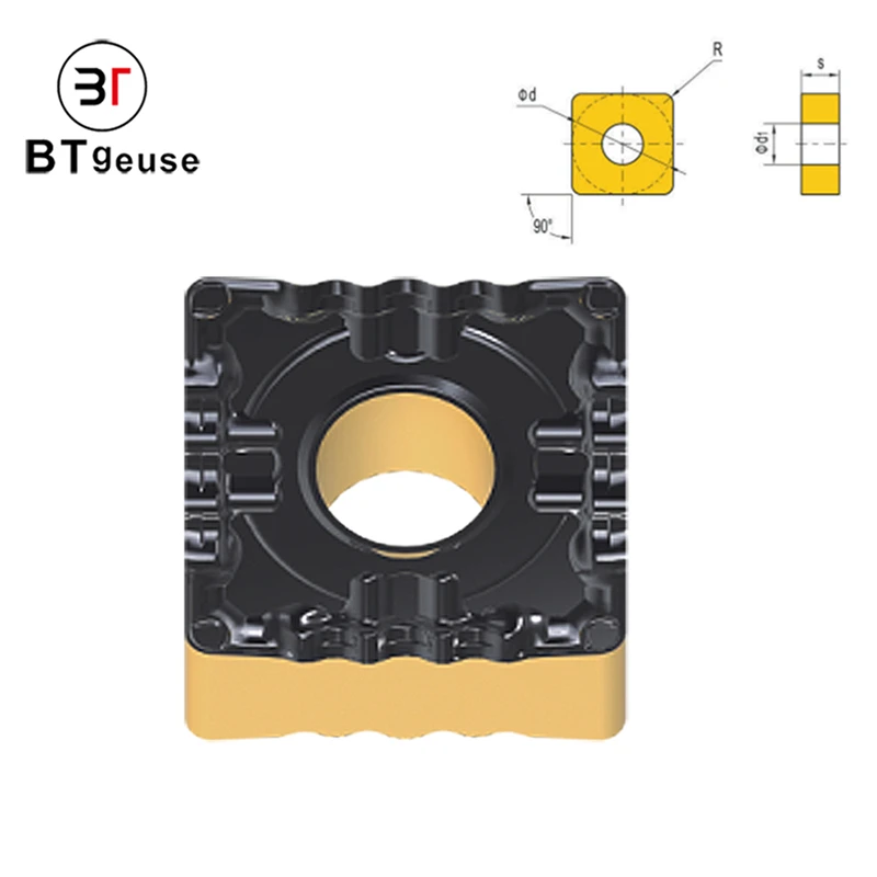 Токарный станок с ЧПУ твердосплавная токарная пластина класс покрытия CVD SNMG431 для