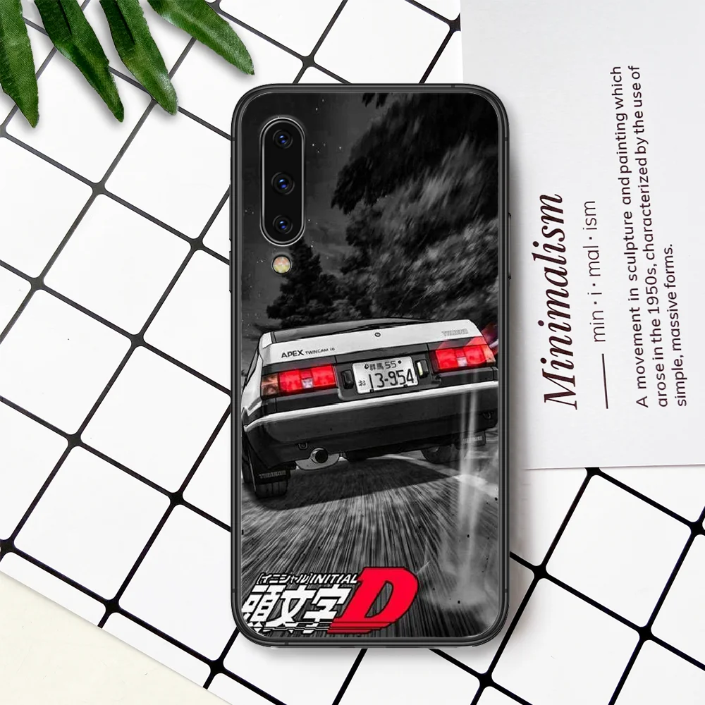 

JDM AE86 Initial D Anime Phone Case For Samsung Galaxy A 3 5 7 8 10 20 20E 21S 30 30S 40 50 51 70 71 black Prime Soft Cell Tpu