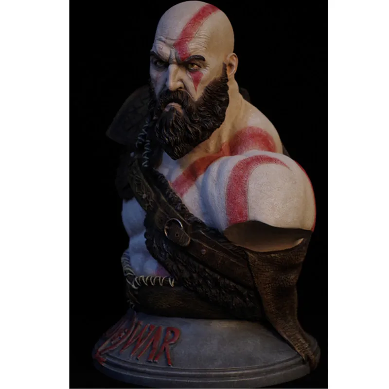 1/3 Аниме игра бюст Краски покрытие God of War кукла GK статуя Будды из ПВХ, движущаяся фигурка, собирать модель игрушка M3009