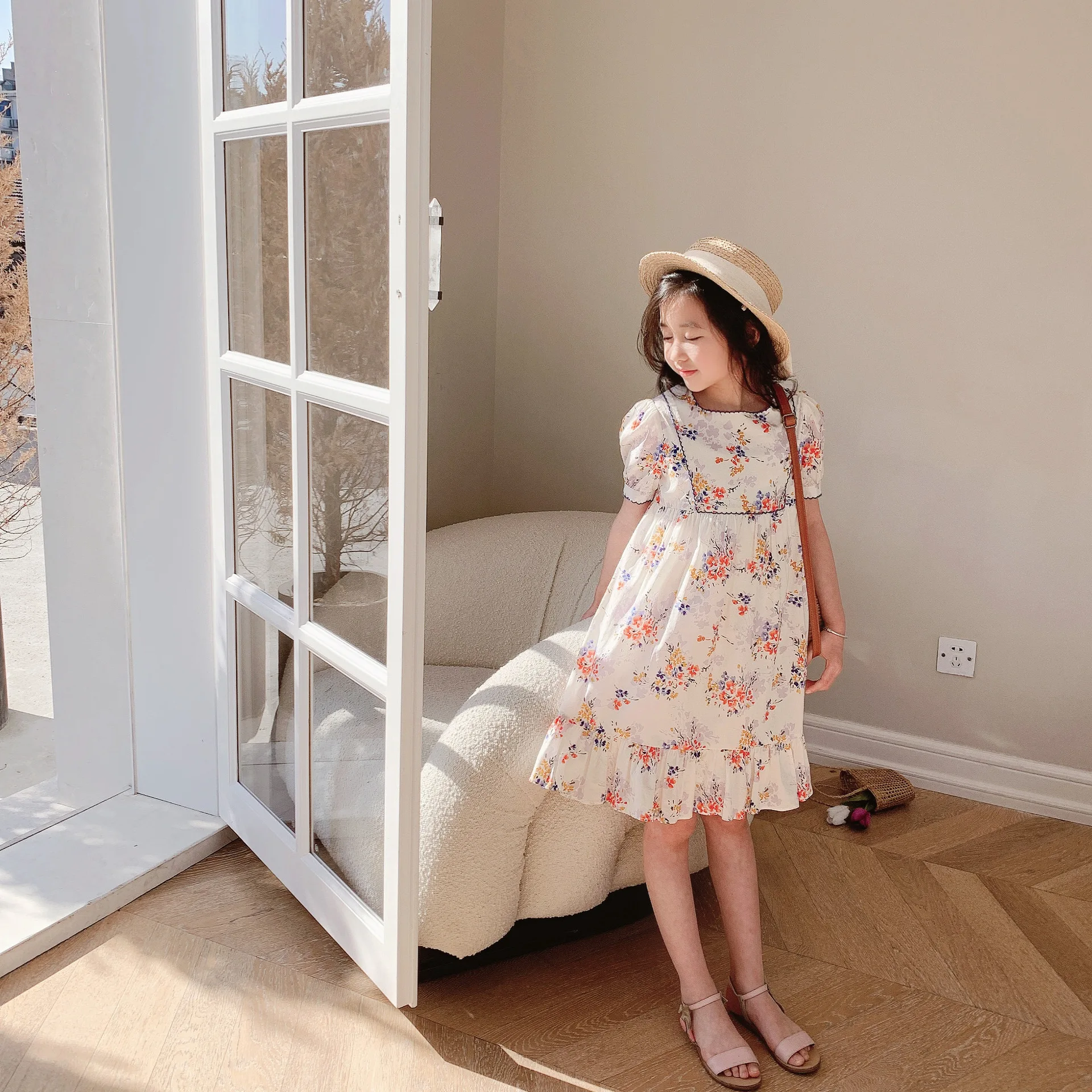 

Pre-sale 2021 New Kids Dresses for Girls Girls Clothes 2 To 14 Summer Dress for Baby Girl