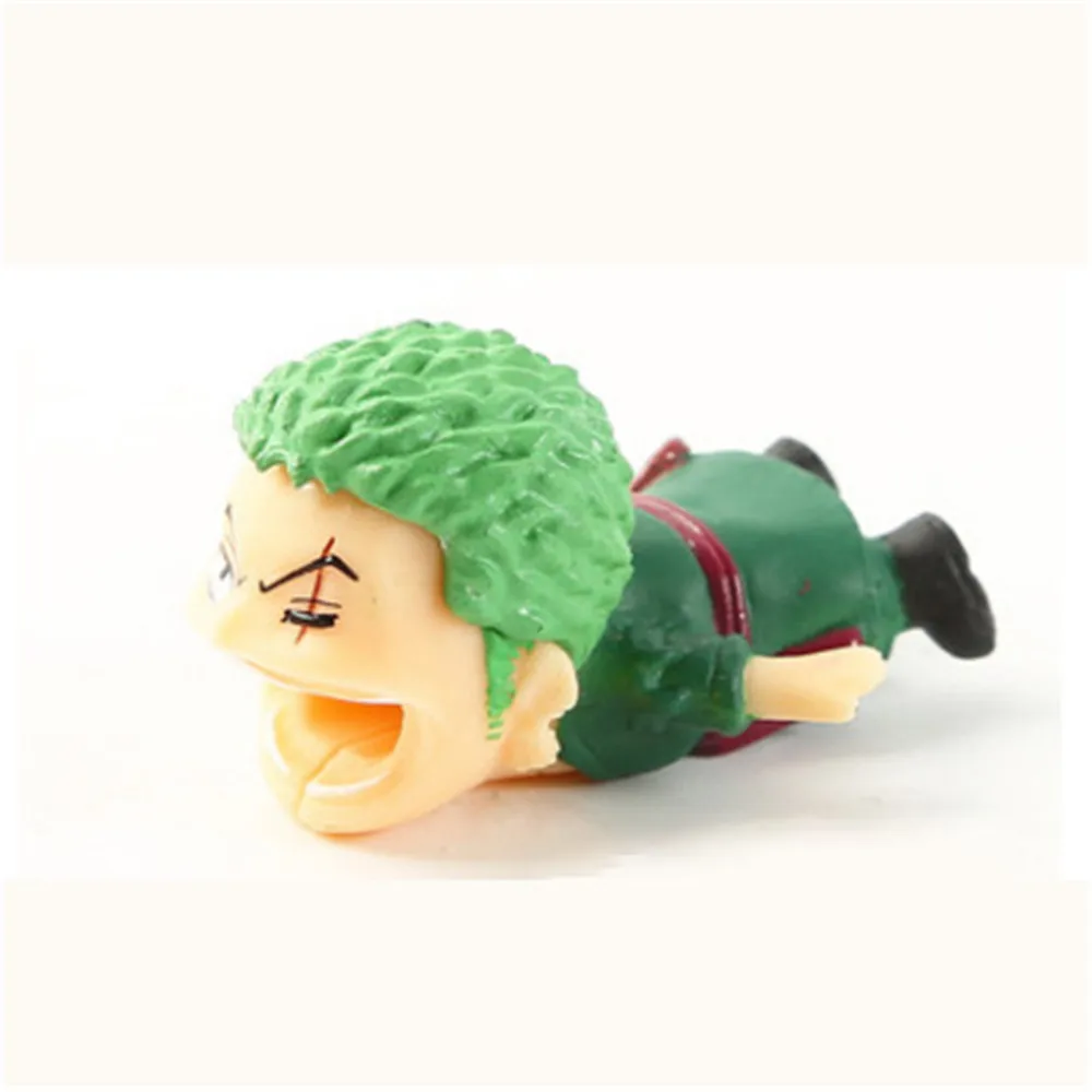Защитный чехол для зарядного кабеля Mini с рисунком из мультфильма one piece Luffy, защита для передачи данных, usb-кабель для передачи данных, зарядный кабель, защитный рукав - Цвет: C