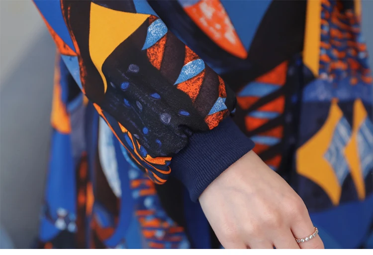 Платье для беременных вечерние платья с длинным рукавом и цветочным принтом