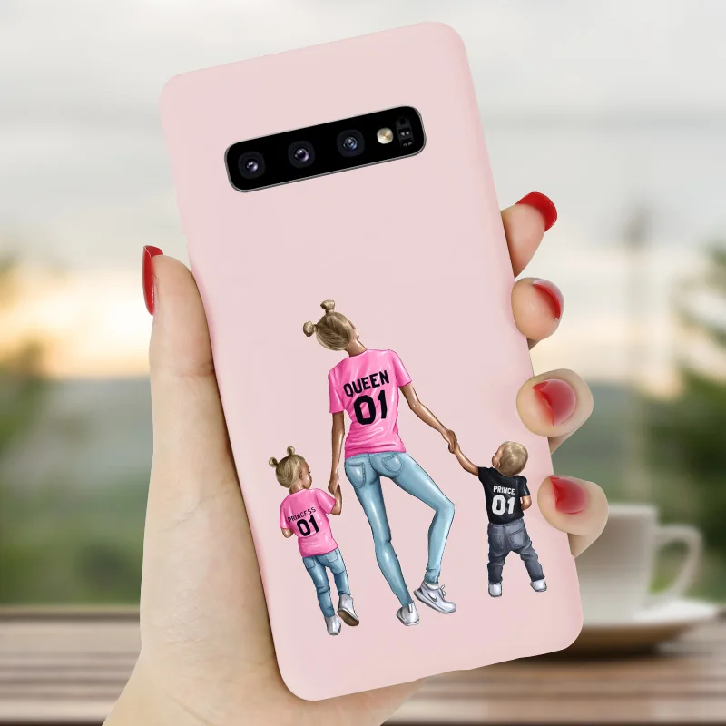FSMM6 Супер или «I Love Mama» для телефона Funda для samsung A70 A50 A40 A30 A20 A10 A7 A6 плюс A8 A5 чехол карамельный Мягкий силиконовый чехол - Цвет: FSMM6