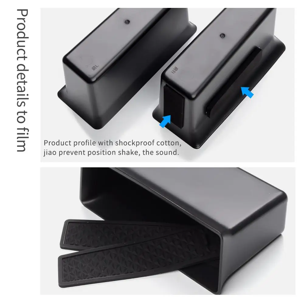 

ZUNDUO Car Side Door Storage Box for VW Golf 8 2020 R Gti Gte Car Door Armrest Container Storage Accessories Handle Container
