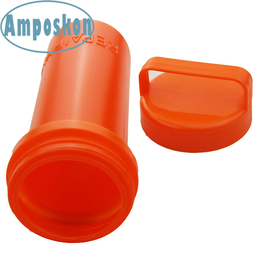 2 шт. высококачественный оранжевый ПЭ Ремонтный комплект контейнер ведро для