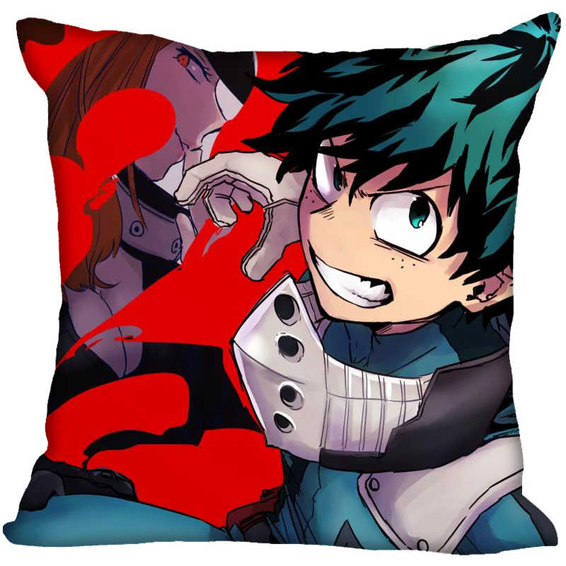 25 Декоративная Наволочка на заказ BOKU no Hero Academy квадратная Наволочка на молнии 35X35,40x40,45x45 см(одна сторона - Цвет: 25