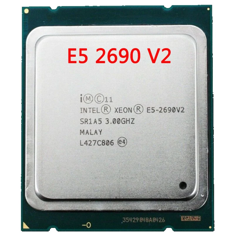 

Процессор Intel Xeon E5 2690 V2 CPU 3,0G LGA2011, Трафаретный, официальный