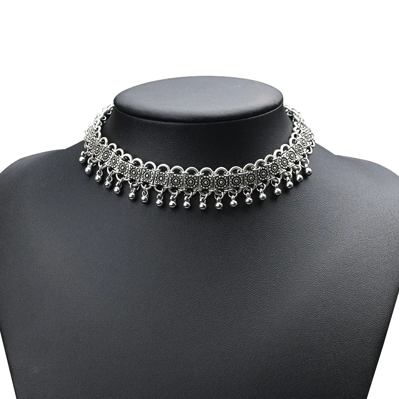 

2021 Fashion Ladies Cuban Chain Ladies Ring Jewelry Ladies Tassel Pendant Alloy Necklace Ring Jewelry Free Shipping