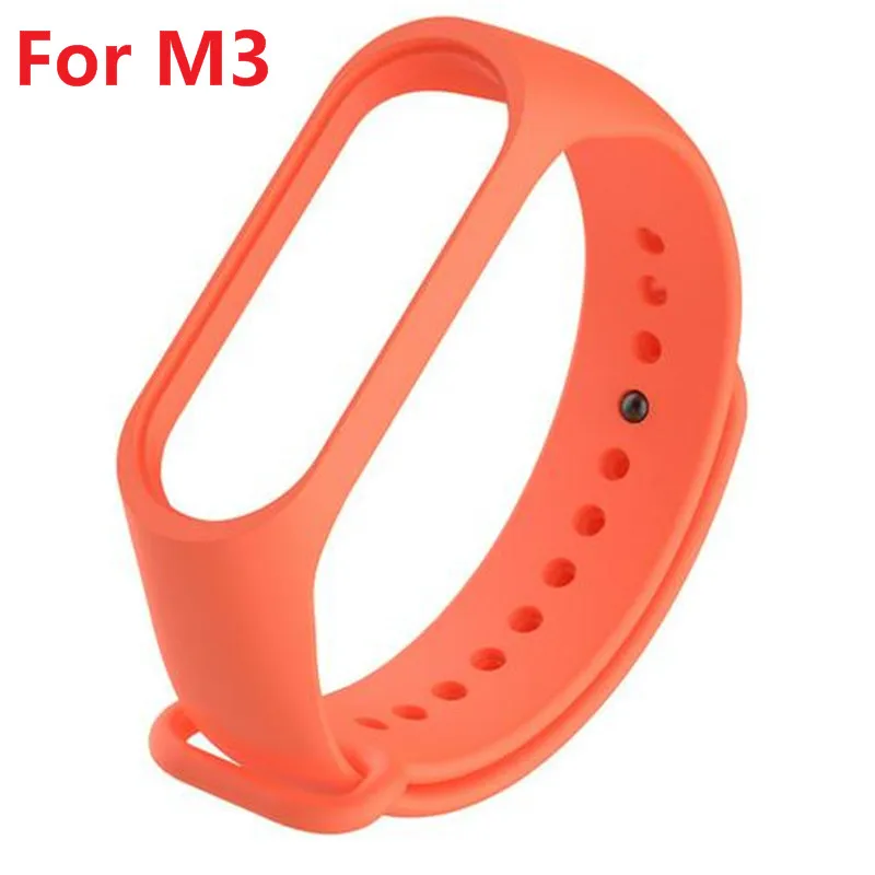 1x умный Браслет для xiaomi mi Band 3 4 спортивный ремешок часы силиконовый ремешок для xiaomi mi band 3 4 браслет mi band 4 3 ремешок - Цвет: For Xiaomi Mi Band 3