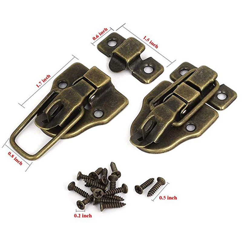 20 шт. Рычажные защелки в стиле ретро 40 х59 мм | Обустройство дома