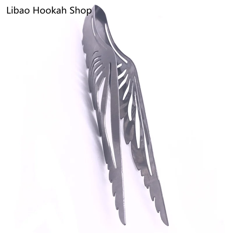 23 см серебряные крылья карбоновые зажимы искусственные щипцы искусственная кожа