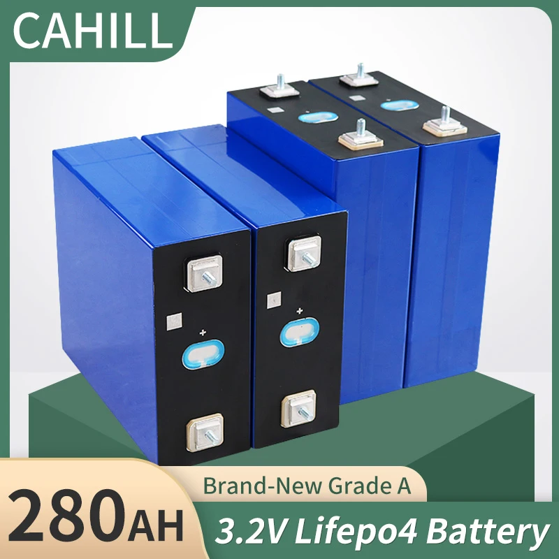 

Аккумуляторная батарея 3,2 В Lifepo4 8-32 шт. 280Ah новый класс A перезаряжаемый аккумулятор 12 В для RV PV DIY система хранения солнечной энергии ЕС США бе...
