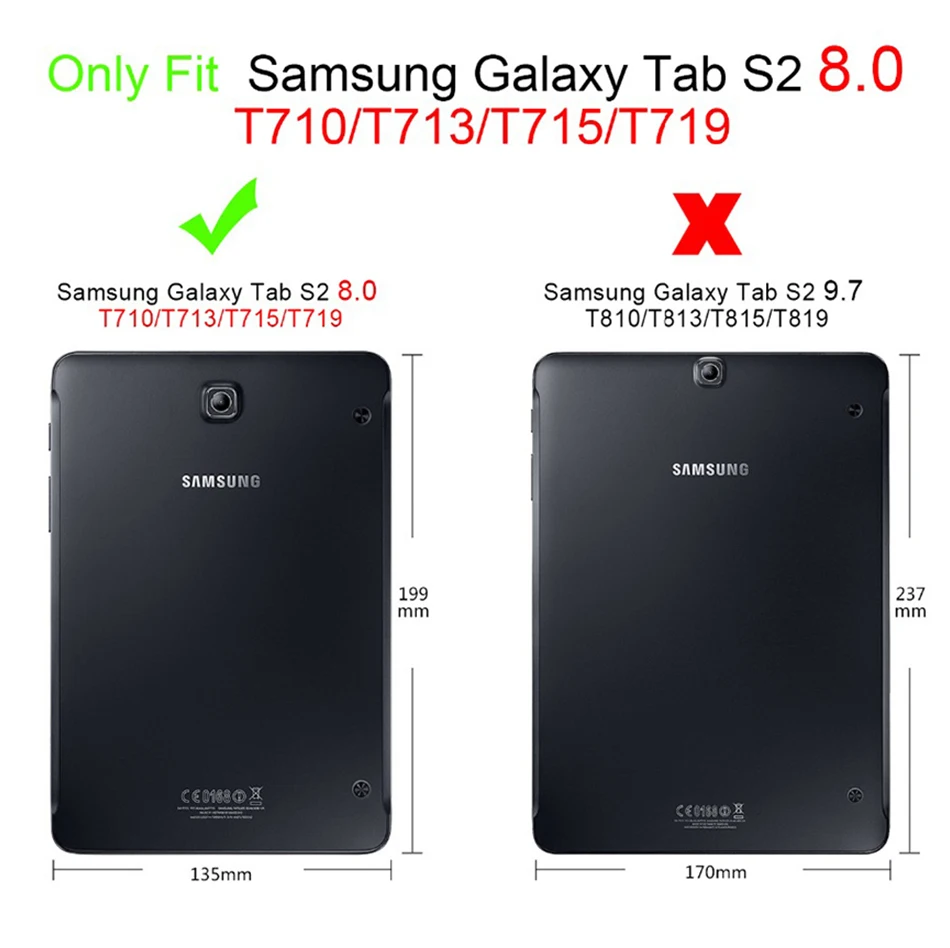 Чехол MTT из искусственной кожи для Samsung Galaxy Tab S2 8 дюймов магнитный чехол книжка с