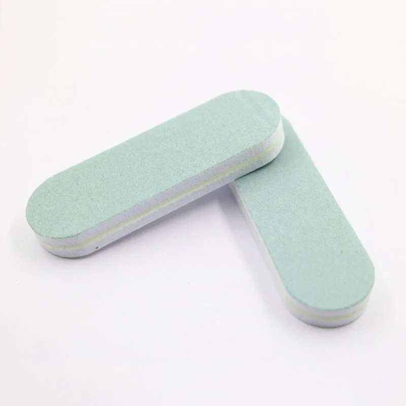 10 шт мини двухсторонний пилка для ногтей одноразовая полировка ультра тонкий