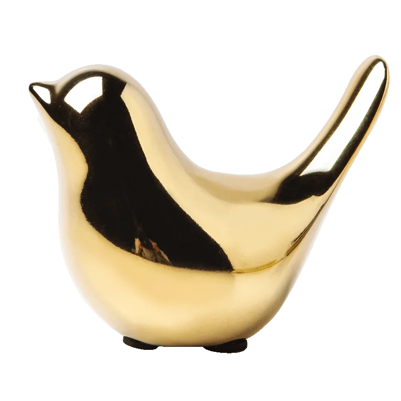 Керамика Украшенные птичками домашняя скульптура небольшие ювелирные изделия