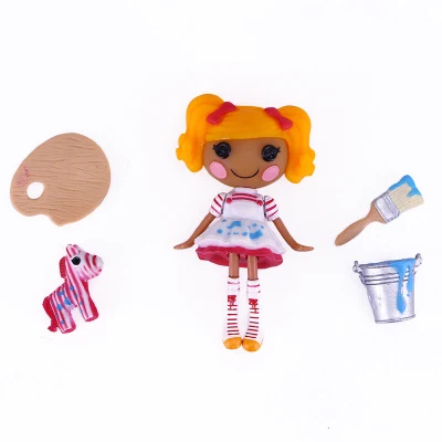 Куклы Lalaloopsy с аксессуарами, Мини-куклы для девичьего игрушечного домика каждый уникальный - Цвет: 25