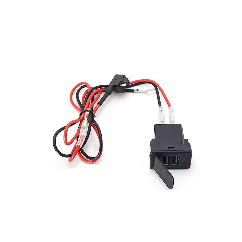 

USB Car Charger Dual QC3.0 Port Fast Adapter Mini Head Modification Accessories For Honda Civic 10th 2016 2017 2018 2019 2020