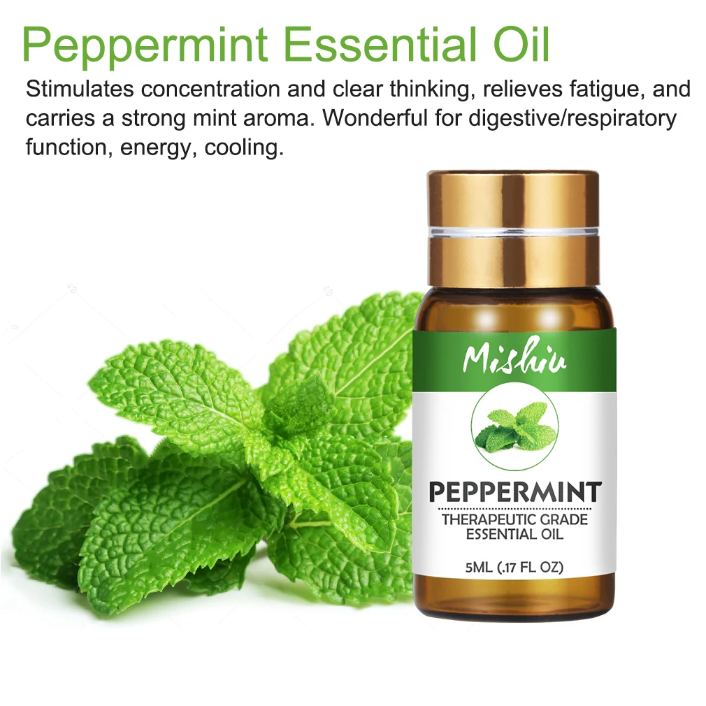 Mishiu косметика парфюмерия диспенсер 5 мл эфирное масло мяты ясно думать снимает