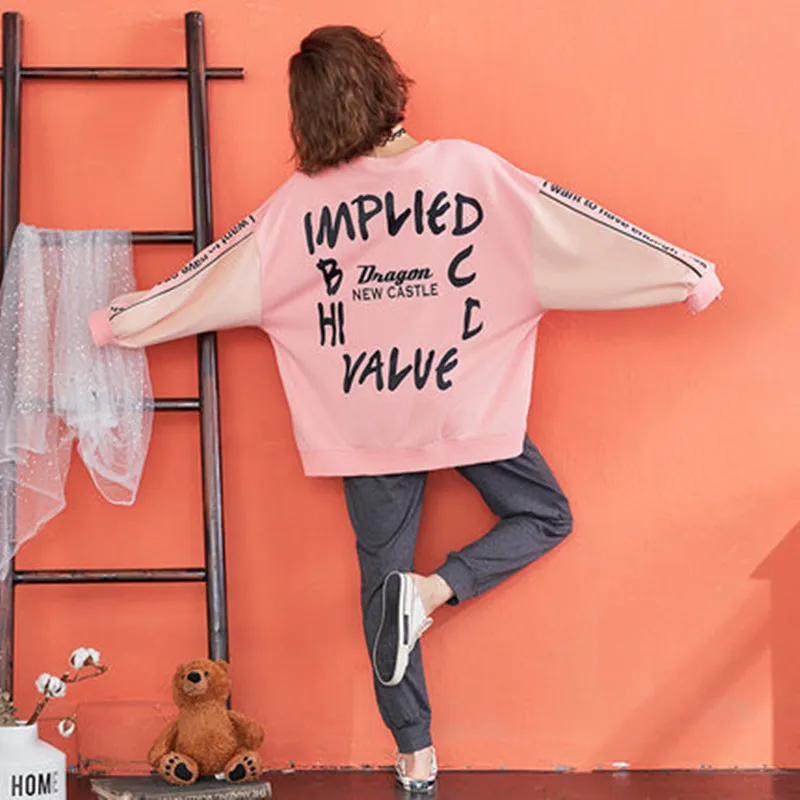 Домашняя одежда Женская осенне зимняя Пижама для студентов Женский костюм с