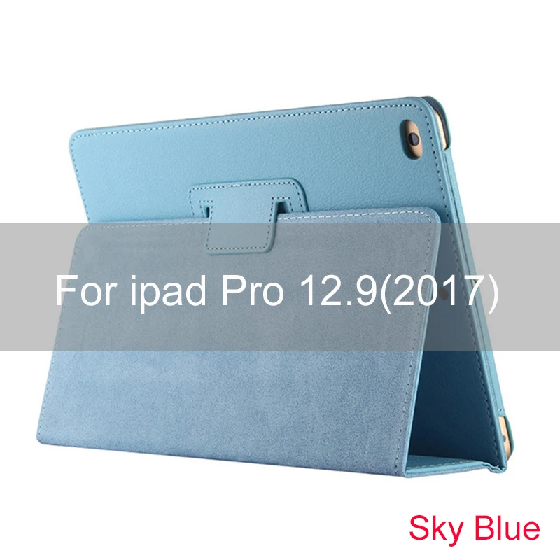 For pro 12.9(2017) Essidi кожаный чехол-подставка для ipad pro 12,9() Anto Wake Sleep Tablet Cover Skin для ipad pro 12,9 - Цвет: For pro 12.9(2017)