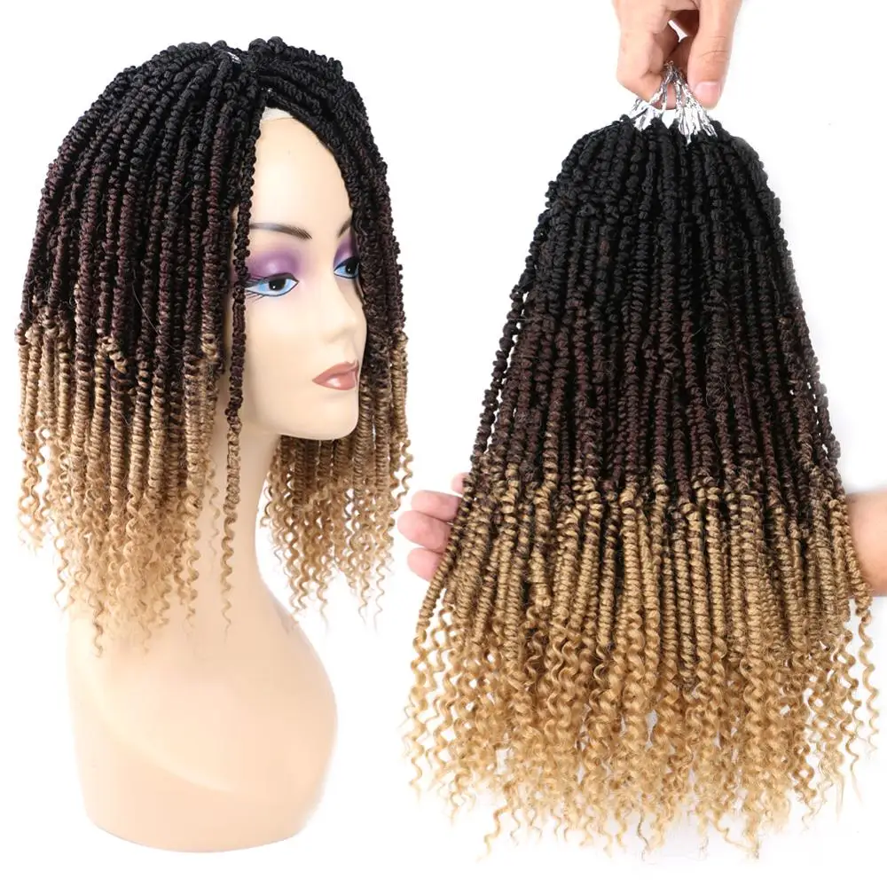 DAIRESS 12 &quotомбре бомба твист волосы крючком косички Весна Твист 24 корней страсть