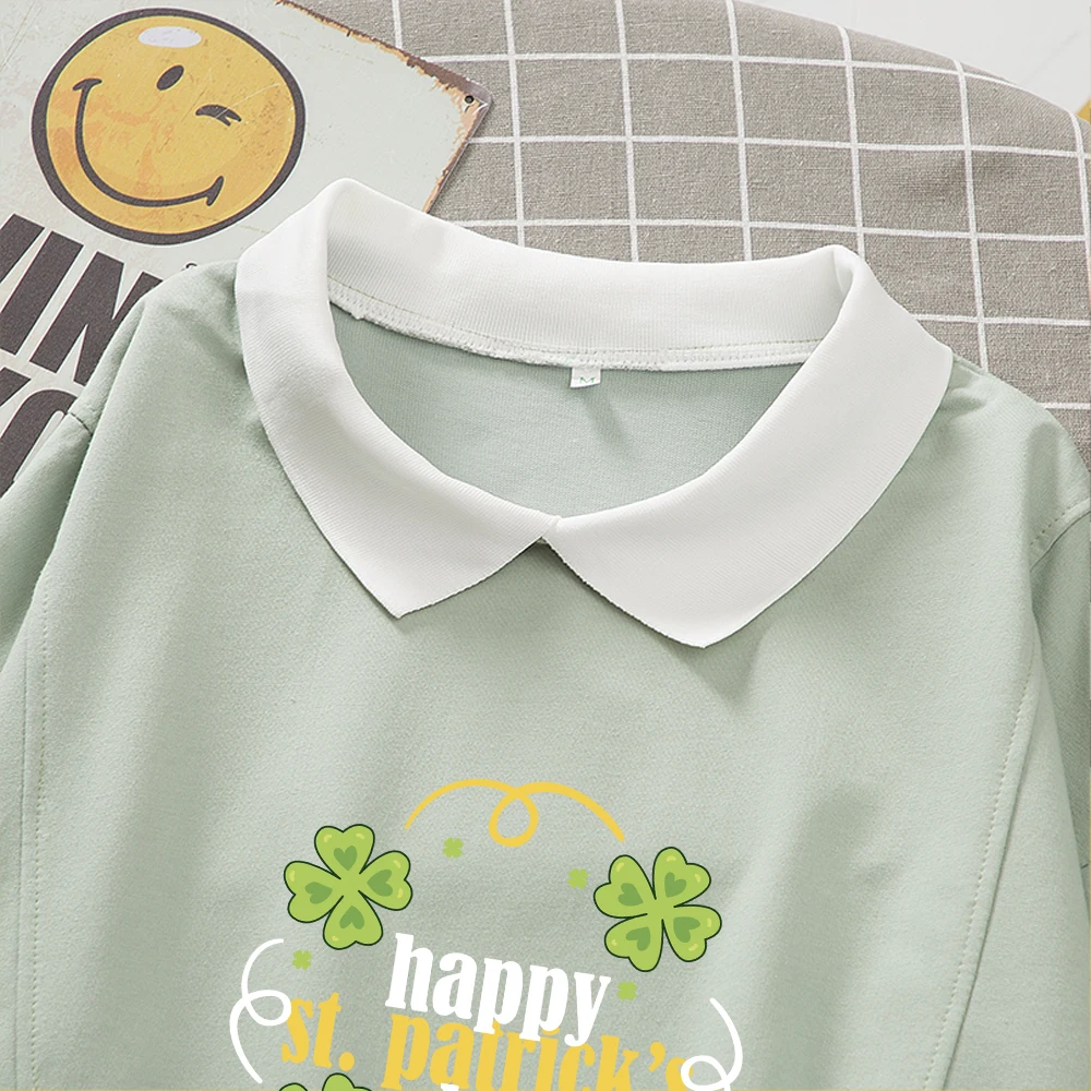 Full Sleeve Oversized Sweatshirts Women Hoodies Turn-down Collar Sweatshirt Autumn Letter Printed Cotton Streetwear Sweetshirts