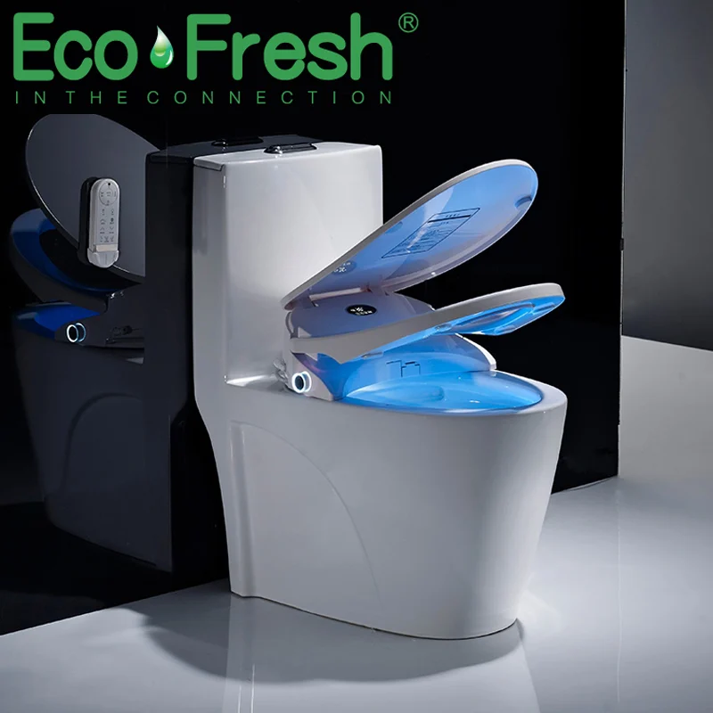 Ecofresh wc Авто спа Смарт сиденье для унитаза Умная Ручка ЖК дисплей крышка