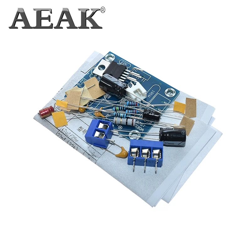 Плата усилителя AEAK LM1875T 30 Вт моно усилитель мощности динамика PCB производство DIY kit