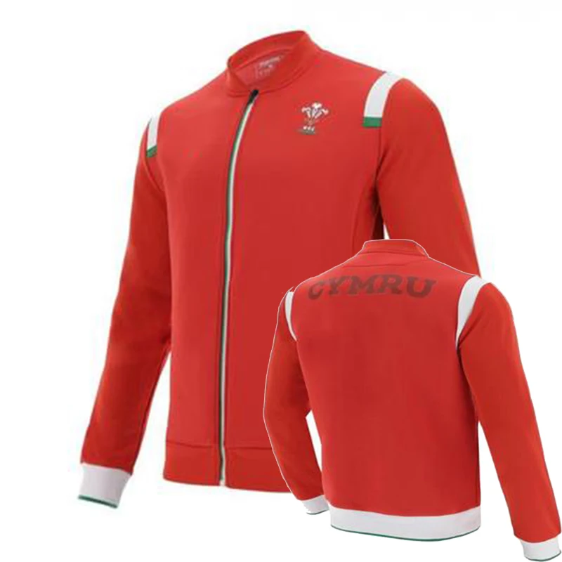 

Wales 2021 Welsh Men's Jacket Rugby Jersey Sport Shirt S-3XL