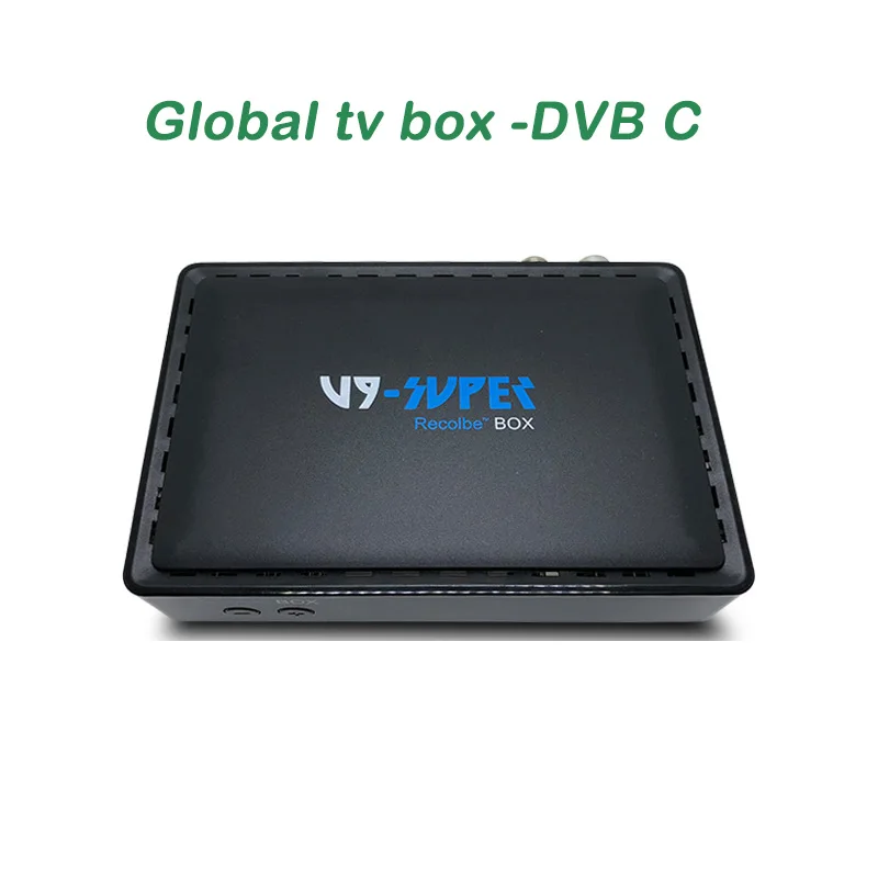 Новинка лидер продаж ТВ приемник v9 super dvb C 1080P HD H.264 декодер с поддержкой cccam|scv box|free