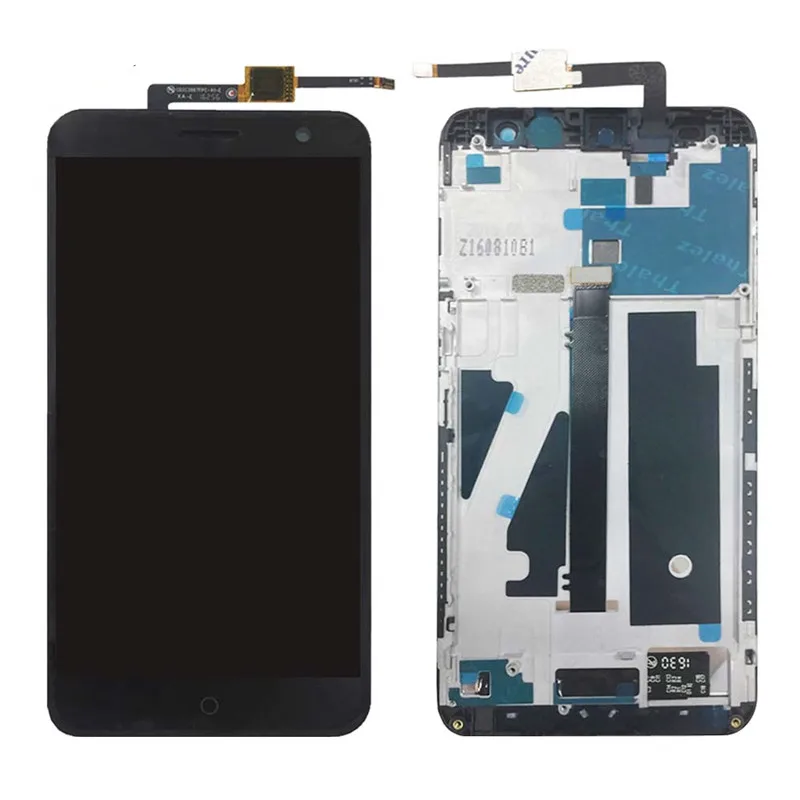 Фото Дисплей для ZTE Blade V7 plus ЖК дисплей и фотоэлемент с рамкой запасные части