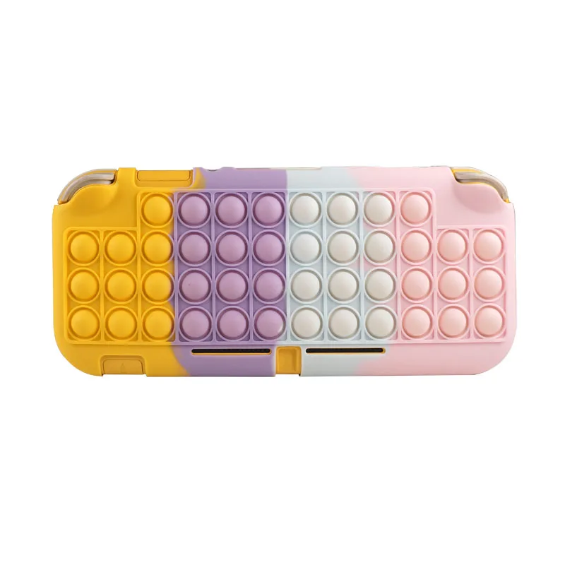 NEW Case For Nintendo Switch Lite Silicone Bubble Shell Nintend Mini Skin Cover with Free Joystick Caps | Электроника