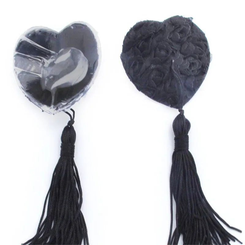 1 пара сексуальные Стикини наклейки женское белье роза цветок кисточка грудь